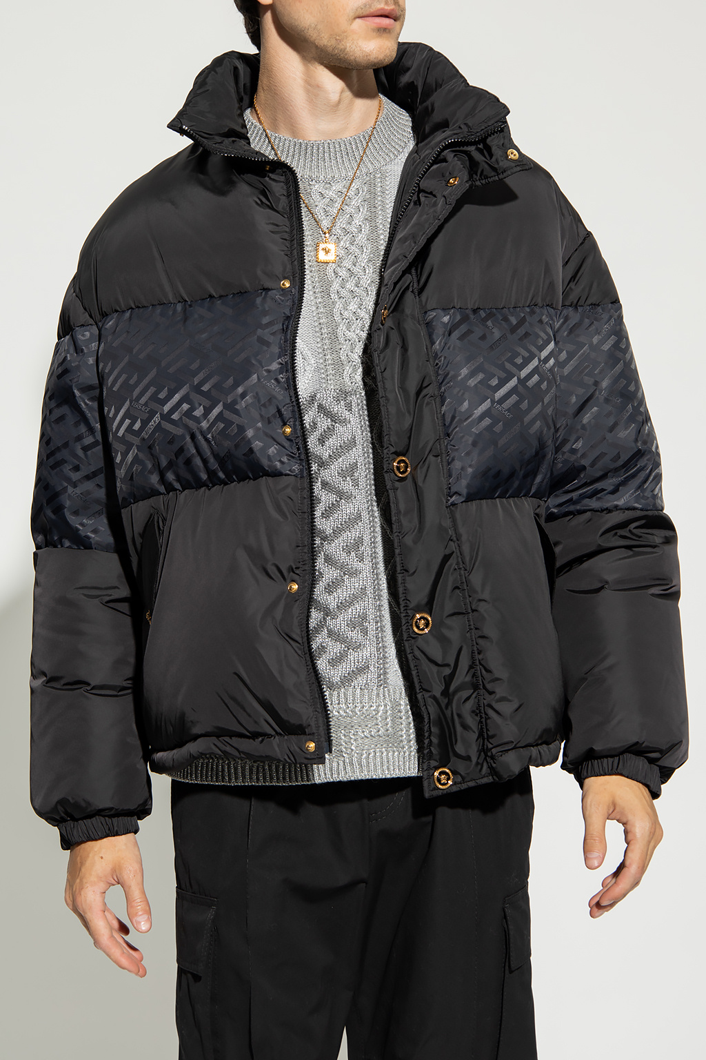 Versace down clearance jacket